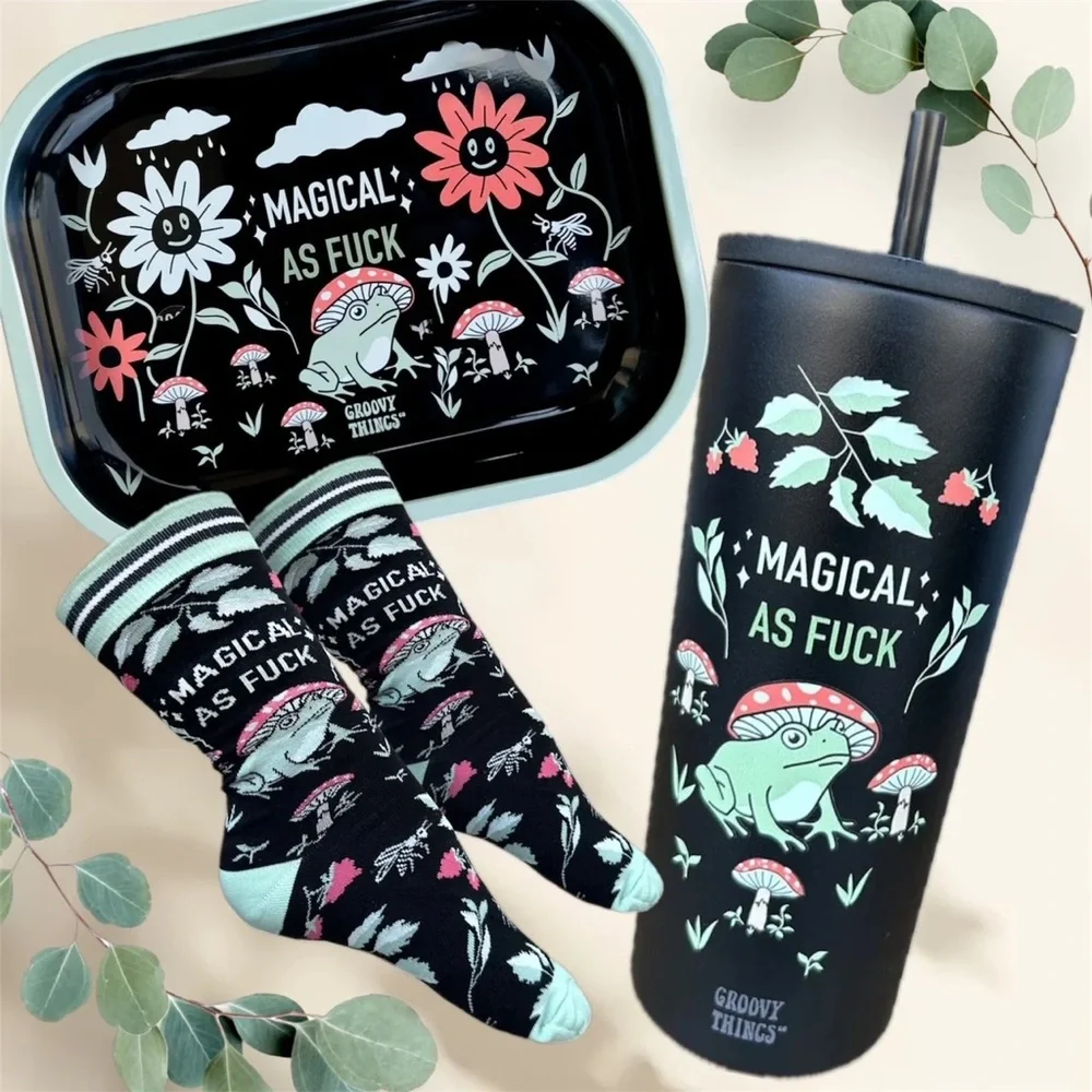 Magical As Fu€k Crew Socks